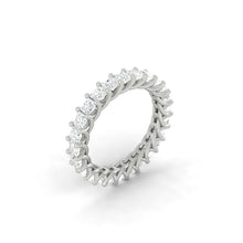 Load image into Gallery viewer, Moissanite Lab Diamond Engagement Ring Wedding Rings Manila Philippines Eternity white gold jewelry