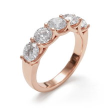 Load image into Gallery viewer, LUCCE RIVERA™ 5-Stone Round Diamond