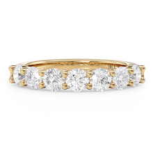 Load image into Gallery viewer, LUCCE RIVERA™ 7-Stone 1.19ctw Lab Diamond 18K Yellow Gold