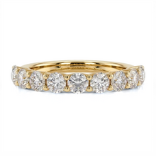 Load image into Gallery viewer, LUCCE RIVERA™ 9-Stone 0.99ctw Lab Diamond 14K Yellow Gold
