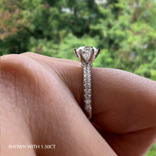 Load image into Gallery viewer, Moissanite Engagement Ring Lab Diamond Wedding Bands Where to buy Manila Philippines