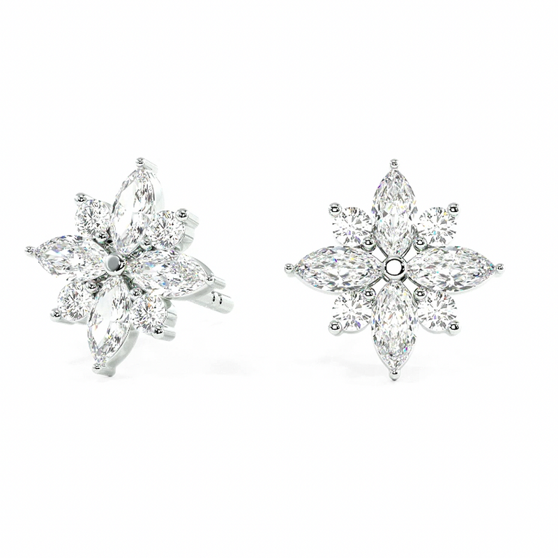 Constance Si Moissanite Earrings Moissanite
