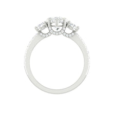 Load image into Gallery viewer, Lucce Siena Pavé Pear Diamond