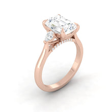 Load image into Gallery viewer, Lucce Sophia Emerald Moissanite