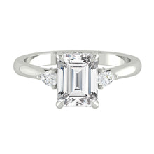 Load image into Gallery viewer, Lucce Sophia Emerald Moissanite