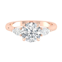 Load image into Gallery viewer, Lucce Sophia Luxe Round Moissanite