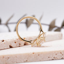 Load image into Gallery viewer, Lucce Sophia Luxe Oval Diamond