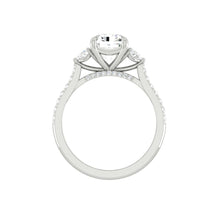 Load image into Gallery viewer, Lucce Sophia Pavé Radiant Moissanite