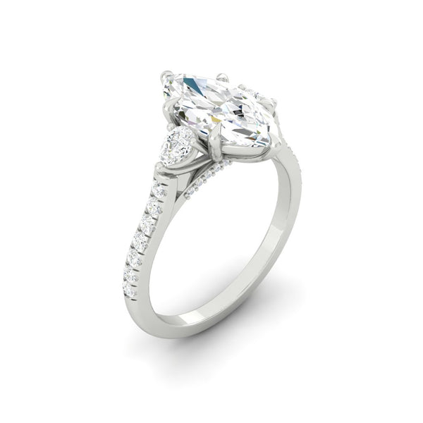 Lucce Sophia Pavé Marquise Diamond