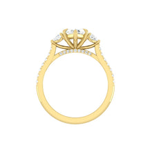 Load image into Gallery viewer, Sophia Pavé Marquise Moissanite