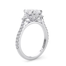 Load image into Gallery viewer, Lucce Sophia Pavé Pear Diamond