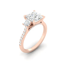 Load image into Gallery viewer, Lucce Sophia Pavé Princess Diamond