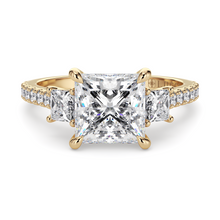 Load image into Gallery viewer, Lucce Sophia Pavé Princess Diamond