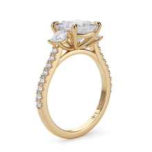 Load image into Gallery viewer, Lucce Sophia Pavé Princess Diamond