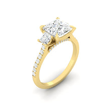 Load image into Gallery viewer, Lucce Sophia Pavé Princess Diamond