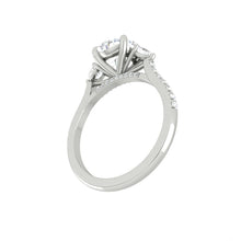 Load image into Gallery viewer, Lucce Sophia Pavé Round Moissanite