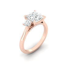 Load image into Gallery viewer, Lucce Sophia Princess Moissanite