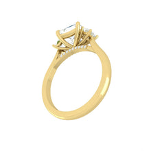 Load image into Gallery viewer, Lucce Sophia Princess Moissanite