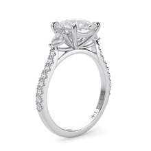Load image into Gallery viewer, Lucce Sophia Pavé Cushion Diamond