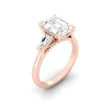 Load image into Gallery viewer, Lucce Sophia Luxe Emerald Moissanite
