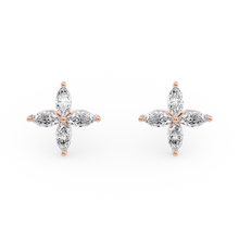 Load image into Gallery viewer, Constance Ole Earrings Moissanite