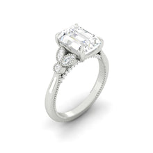 Load image into Gallery viewer, Lucce Stella Emerald Moissanite