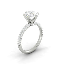 Load image into Gallery viewer, Lucce Angela luxe Lab Diamond 1.01ct D VVS2 Id IGI 14K White Gold