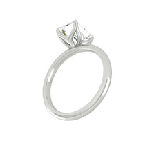 Load image into Gallery viewer, Lucce Lucia Radiant Lab Diamond 3.04ct E VS1 Ex IGI 18K White Gold