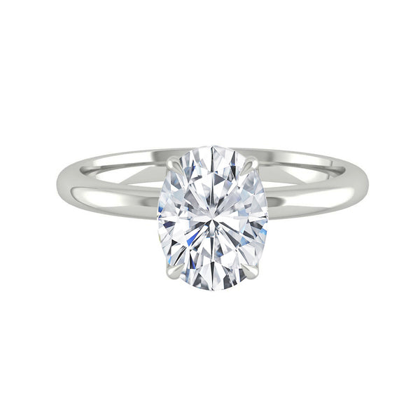 Lucce Lucia Oval Moissanite