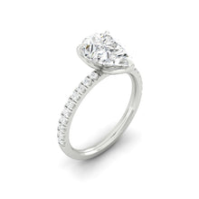 Load image into Gallery viewer, Lucce Lucia Pavé Pear Moissanite