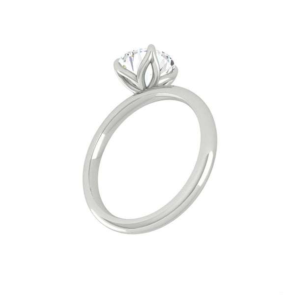 Lucce Lucia 4-Prong Round Diamond