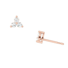 Load image into Gallery viewer, Lucce Trio Earrings Diamond
