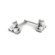 Load image into Gallery viewer, Lucce Trio Earrings Diamond