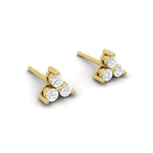 Load image into Gallery viewer, Lucce Trio Earrings Diamond