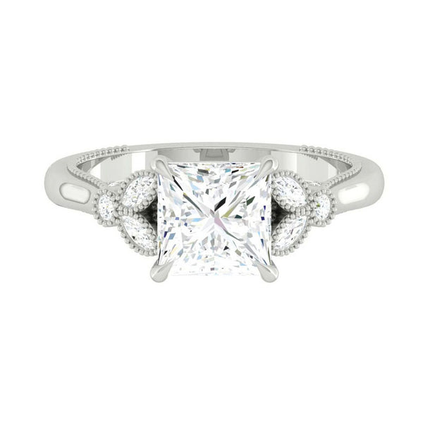 Lucce Stella Princess Moissanite