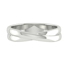 Load image into Gallery viewer, Lucce Varon Polished 5mm 14K White Gold