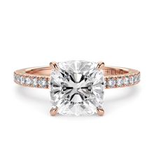 Load image into Gallery viewer, Lucce Verona Pavé Cushion Diamond