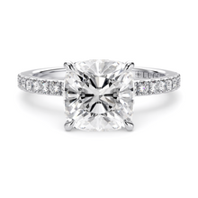 Load image into Gallery viewer, Lucce Verona Pavé Cushion Diamond