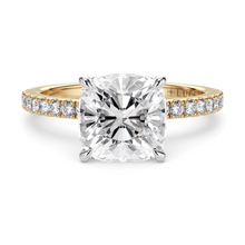 Load image into Gallery viewer, Lucce Verona Pavé Cushion Diamond