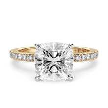 Load image into Gallery viewer, Lucce Verona Pavé Cushion Diamond