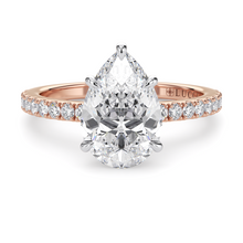 Load image into Gallery viewer, Lucce Verona Pavé Pear Diamond