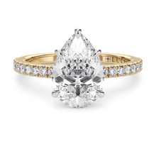 Load image into Gallery viewer, Lucce Verona Pavé Pear Diamond