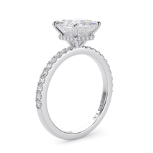 Load image into Gallery viewer, Lucce Verona Pavé Cushion Diamond