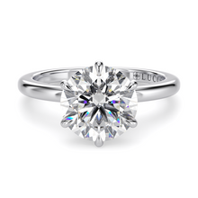 Load image into Gallery viewer, Lucce Verona Round Lab Diamond 1.51ct F VS1 ld IGI Platinum