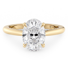 Load image into Gallery viewer, Lucce Azalea 4-Prong Oval Diamond