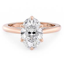 Load image into Gallery viewer, Lucce Azalea 6-Prong Oval Diamond
