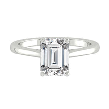 Load image into Gallery viewer, Lucce Firenze Emerald Moissanite