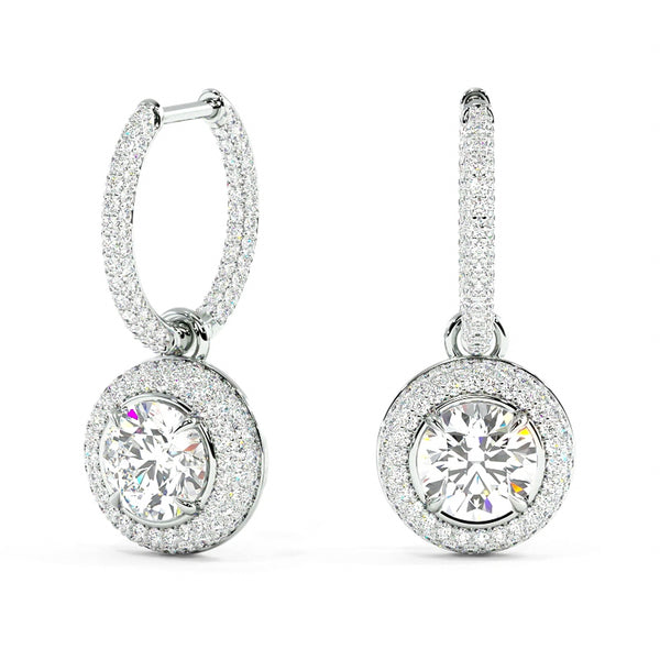 Lucce Montevalle Dangling Earrings Diamond