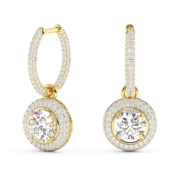 Lucce Montevalle Dangling Earrings Diamond