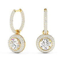 Load image into Gallery viewer, Montevalle Dangling Earrings Moissanite